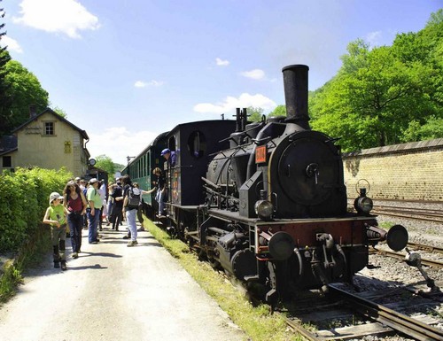 Balade en train 1900