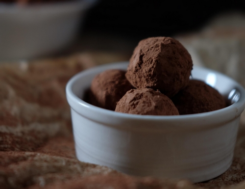 Truffes au chocolat